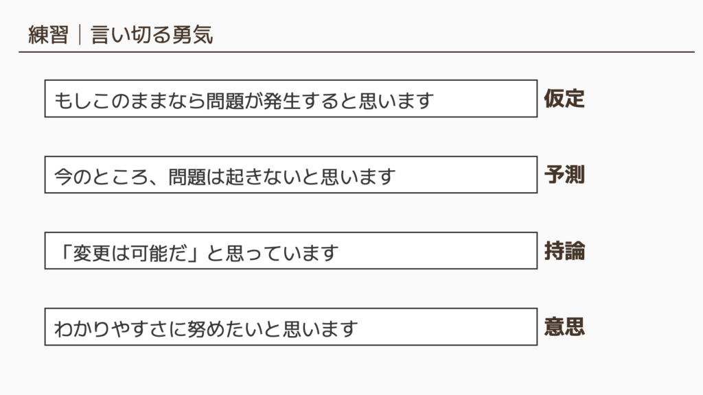 プレゼンテーション研修資料